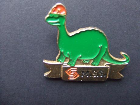 Dinosaurus Brontosaurus reptiel groen